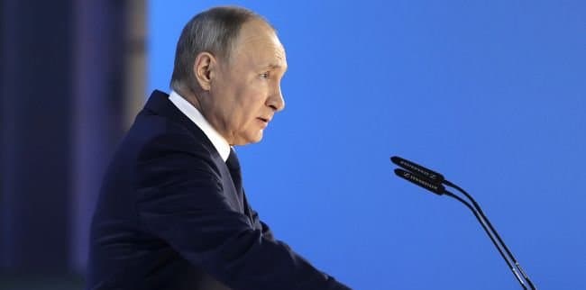 პუტინი – რუსეთი უპასუხებს ნებისმიერ გამოწვევას, ჩვენ დარწმუნებული ვართ ჩვენს შესაძლებლობებში