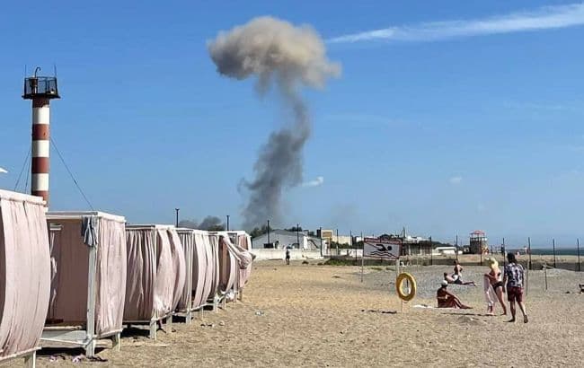 ნოვოფედოროვკას სამხედრო აეროდრომზე აფეთქებამდე რუსული გამანადგურებლები და ბომბდამშენები იმყოფებოდნენ