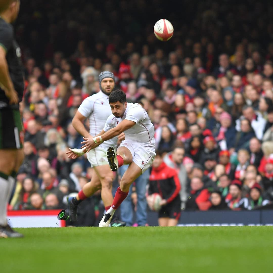 ბორჯღალოსნებმა უელსის ნაკრები კარდიფში 13:12 დაამარცხეს