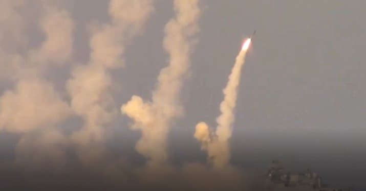 შამანოვი – 40-ზე მეტი რაკეტა დაფიქსირდა კიევის მიმართულებით, მათგან 37 ჩამოგდებულია