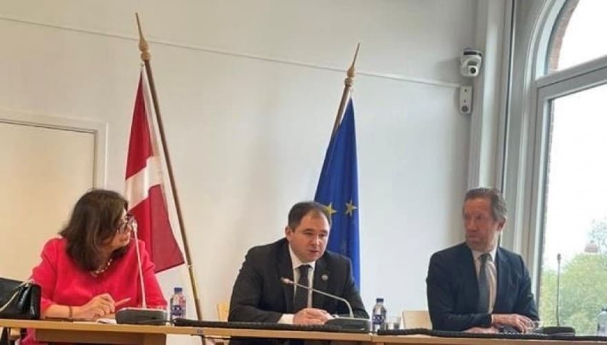 კოპენჰაგენში ევროკომისიის წარმომადგენლობაში ნიკოლოზ სამხარაძის მოსმენა გაიმართა