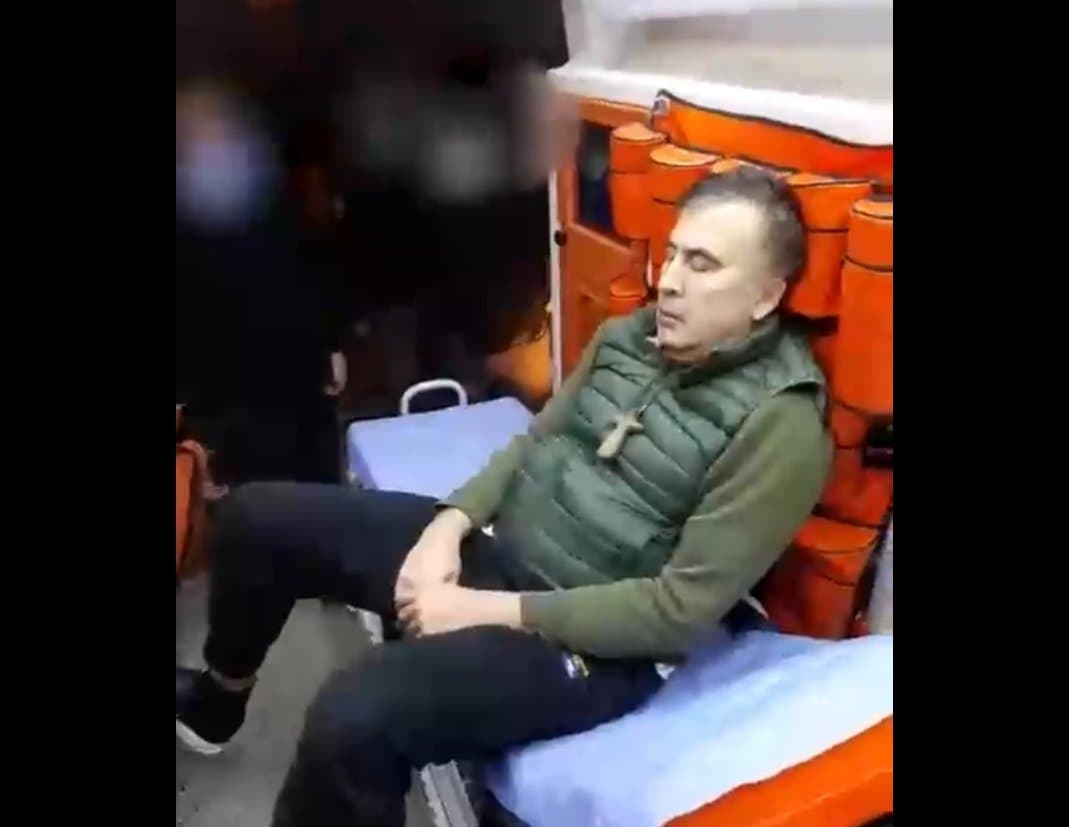 პენიტენციური სამსახური მიხეილ სააკაშვილის გლდანის ციხის საავადმყოფოში გადაყვანის მორიგ ვიდეოკადრებს ასაჯაროებს