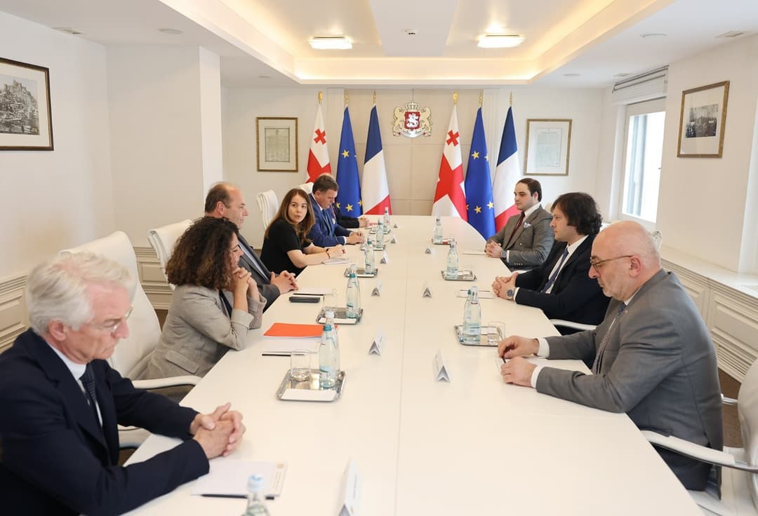 ირაკლი კობახიძე საფრანგეთის სენატის ევროპულ საქმეთა კომიტეტის თავმჯდომარეს შეხვდა