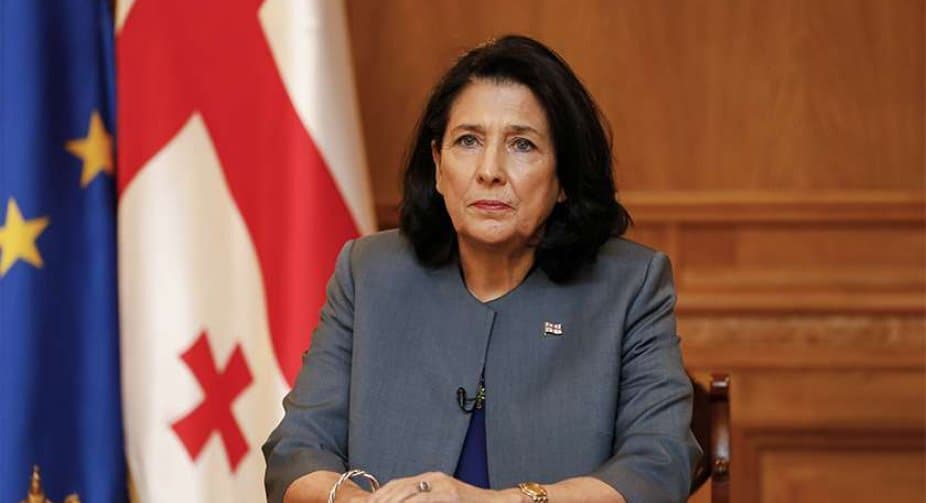 სალომე ზურაბიშვილი – მივესალმები უსაფრთხოების საბჭოს სხდომის გამართვას