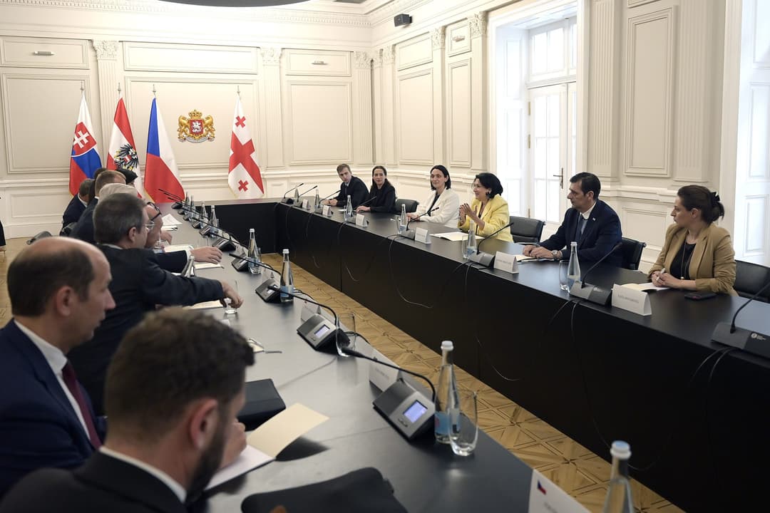 სალომე ზურაბიშვილმა “სლავკოვის სამეულთან“ ევროკომისიის რეკომენდაციების შესრულების პროცესში არსებული გამოწვევები განიხილა