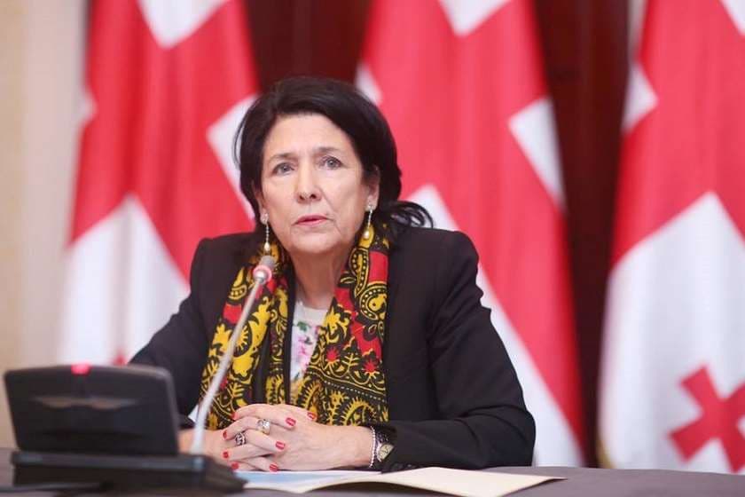 President Zurabishvili appeals Zelensky to return ambassador to Georgia