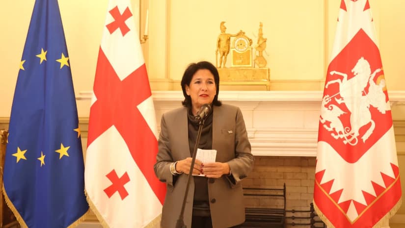 Opposition backs Zourabichvili as “sole legitimate leader” ahead of “illegitimate elections”