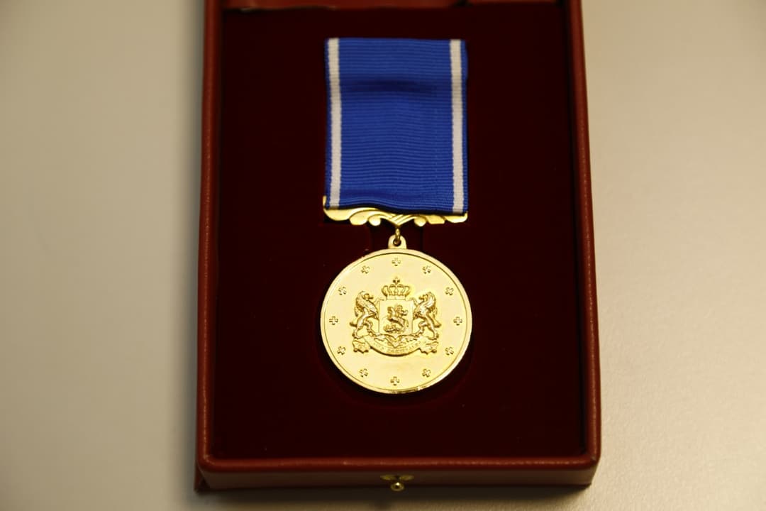 პრეზიდენტმა 13 წლის მარიტა მეფარიშვილი და დევი მეზურნიშვილი მედლით “სამოქალაქო თავდადებისათვის“ დააჯილდოვა