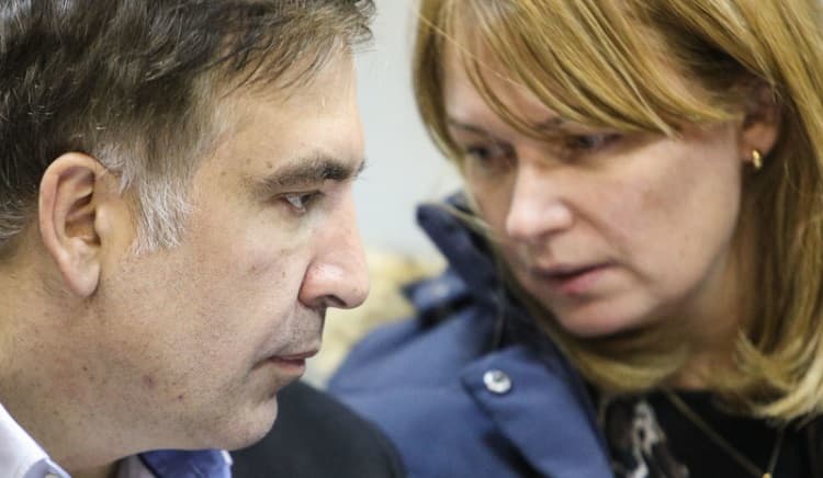 Saakashvili’s ‘wife’ Roelofs surprised by ex-president’s ‘new family’