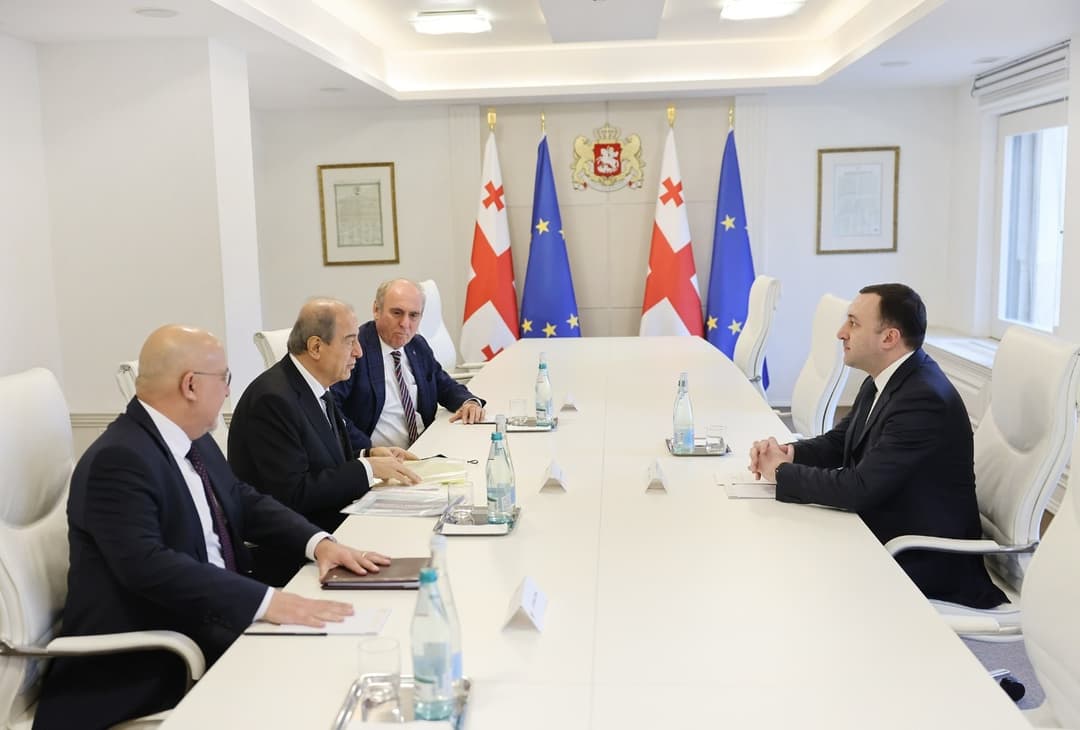 ირაკლი ღარიბაშვილი “სანკო ჰოლდინგის” საპატიო პრეზიდენტს ზექი ქონუქოღლუს შეხვდა