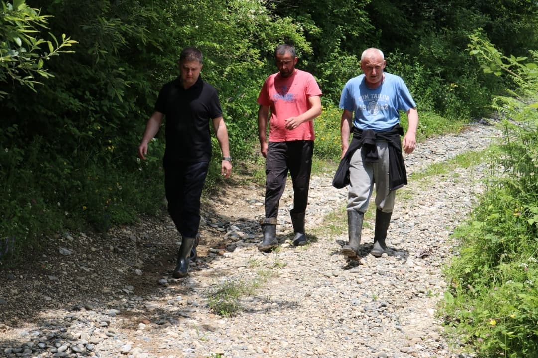 ონში სტიქიის სალიკვიდაციო სამუშაოები მიმდინარეობს