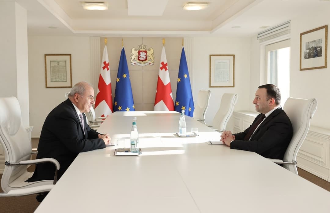 Georgian PM meets country’s new ambassador to Armenia