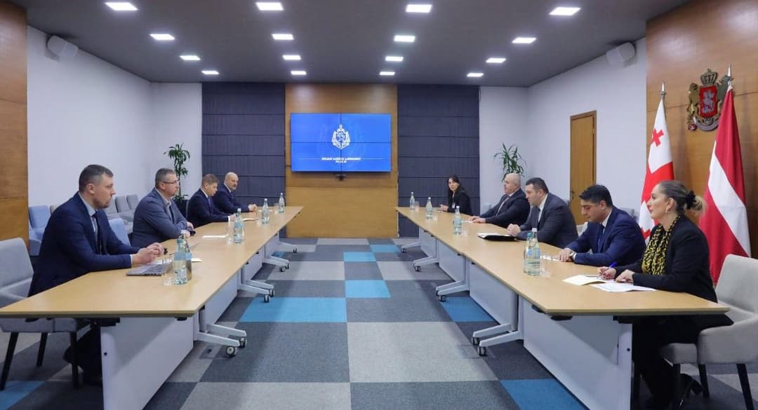 შსს-ს ლატვიის რესპუბლიკის სახელმწიფო საზღვრის დაცვის დელეგაცია ოფიციალური სამუშაო ვიზიტით ეწვია