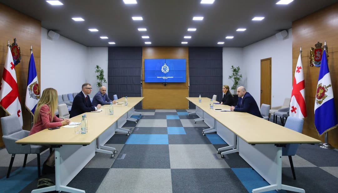 შს მინისტრის მოადგილე აშშ-ის თავდაცვის საფრთხის შემცირების სააგენტოს რეგიონული ოფისის ხელმძღვანელს შეხვდა
