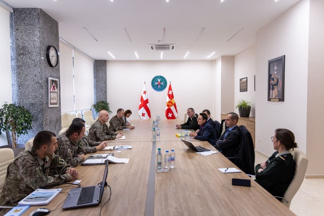 თავდაცვის სამინისტროში საფრანგეთის სპეციალური ოპერაციების ძალების დელეგაციას უმასპინძლეს