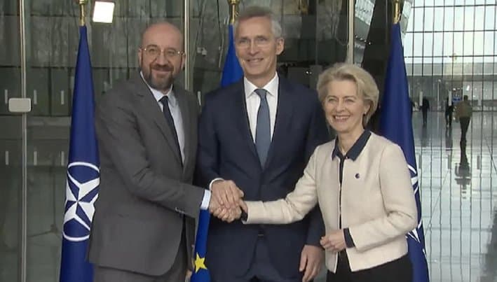 EU, NATO sign strategic cooperation declaration amid Russia-Ukraine war