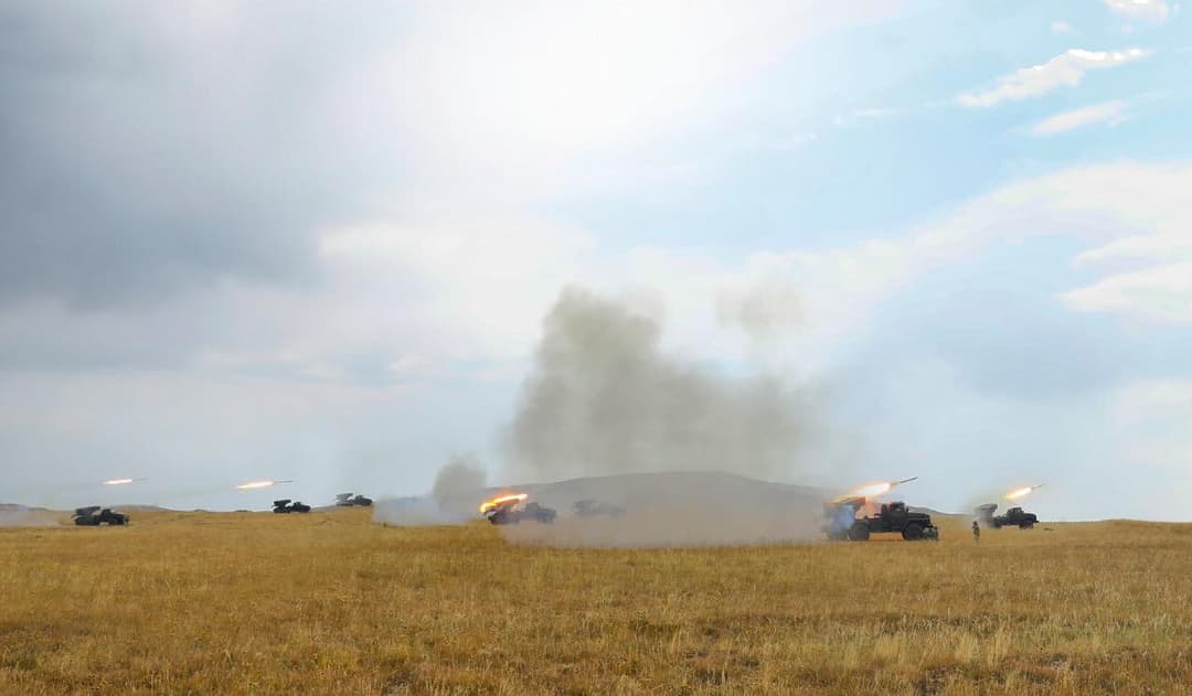 52-ე საარტილერიო ბატალიონის ტაქტიკური სწავლება საბრძოლო სროლებით დასრულდა