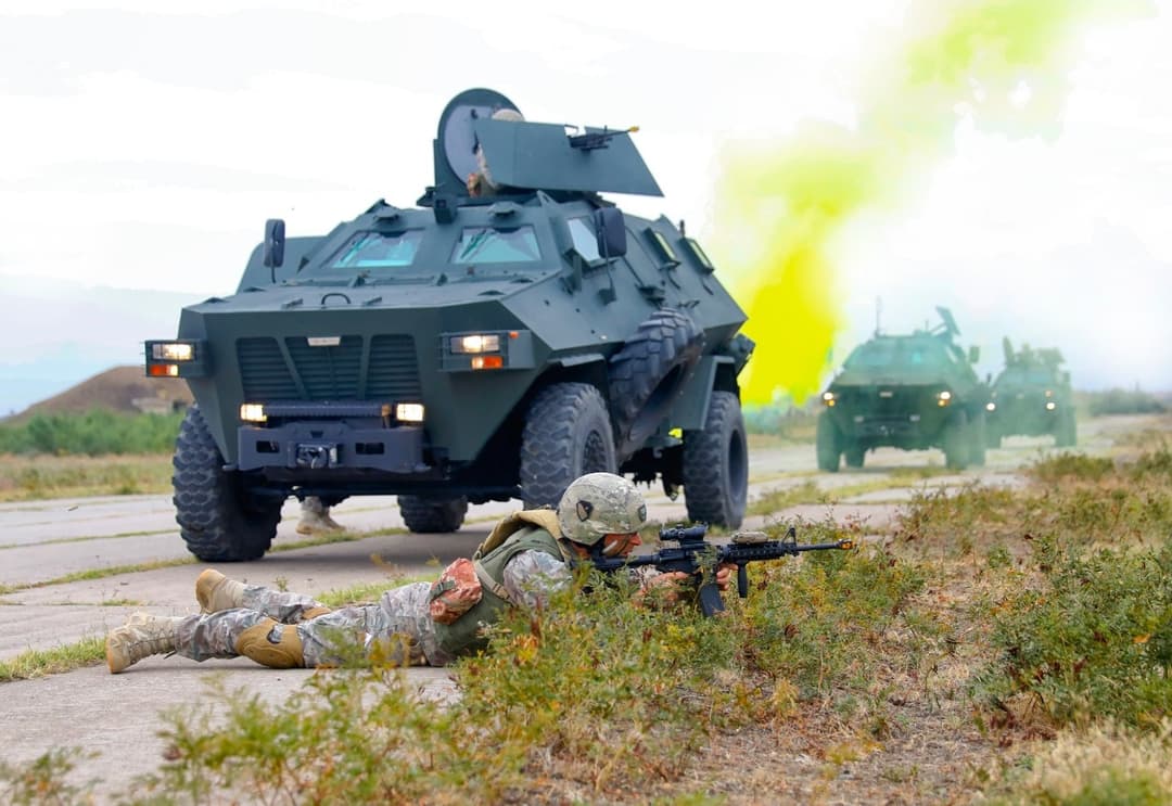 ვაზიანის სასროლეთზე ნატოს შეფასების მე-2 დონის მოსამზადებელი წვრთნები გაიმართა