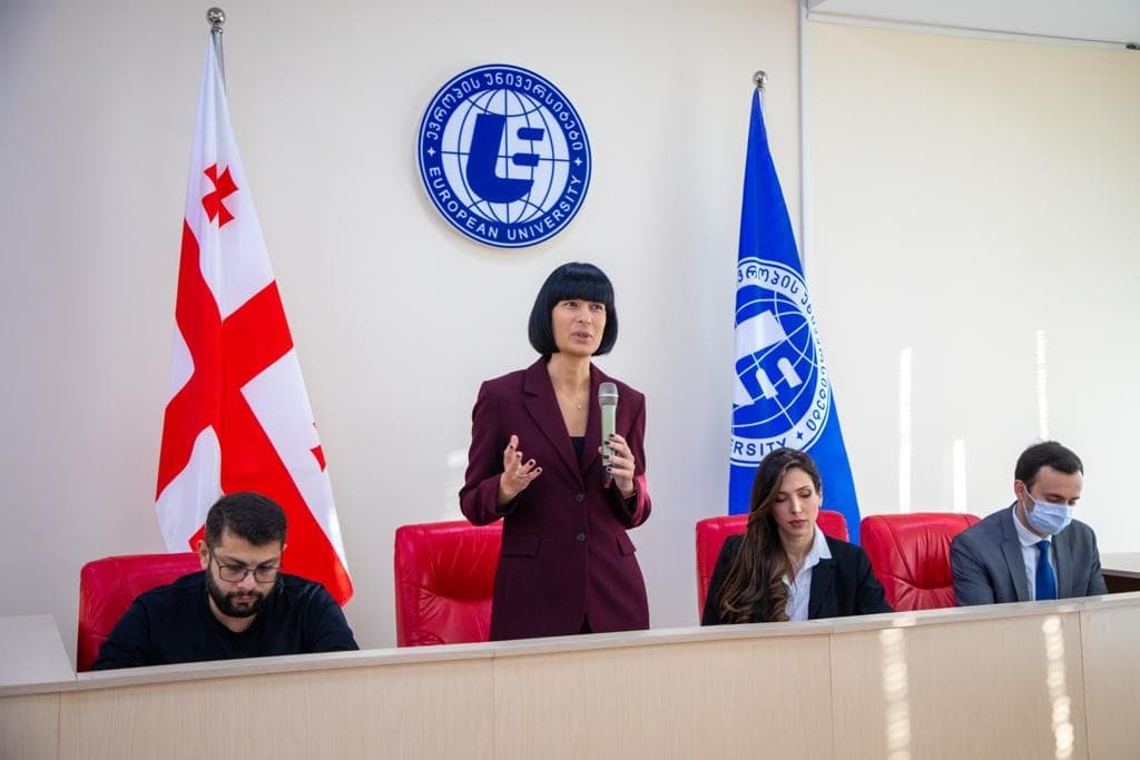 “ევროპის უნივერსიტეტში” პოლიტიკის დოკუმენტის – “ევროპული ღირებულებების სწავლება საქართველოს სკოლებში” პრეზენტაცია გაიმართა