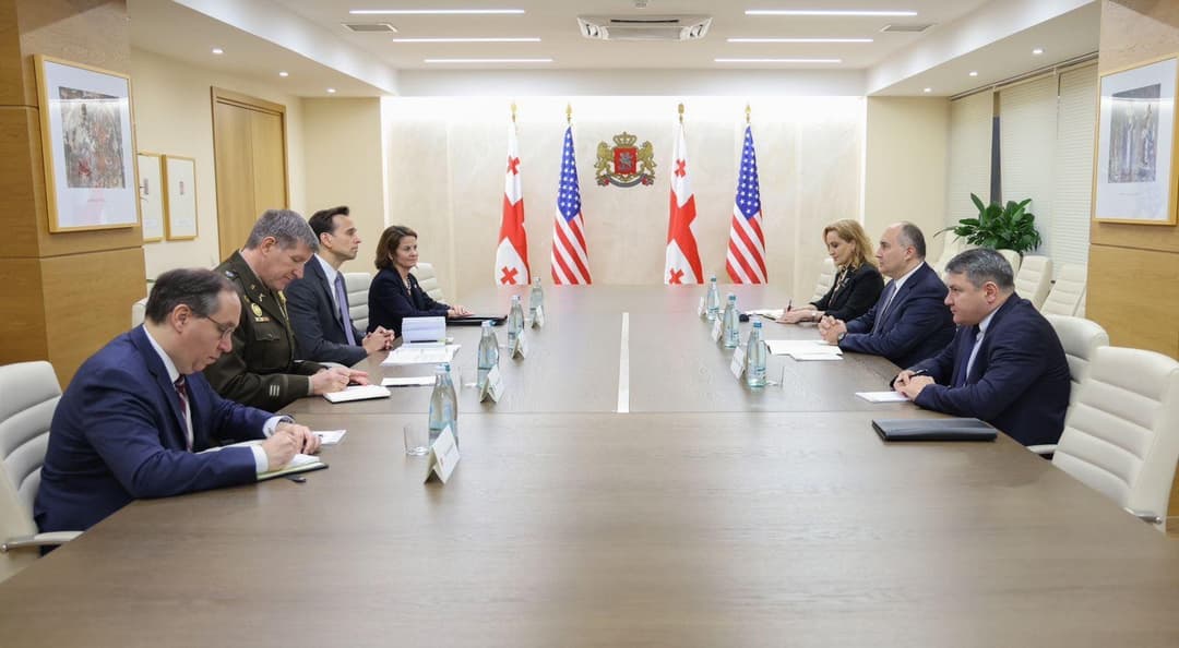 ჯუანშერ ბურჭულაძე აშშ-ის სახელმწიფო მდივნის თანაშემწის მოადგილეს შეხვდა