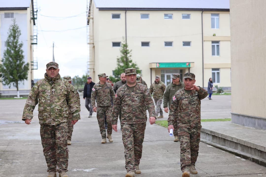 თავდაცვის ძალების მეთაური დასავლეთ სარდლობის ქვედანაყოფებს ესტუმრა