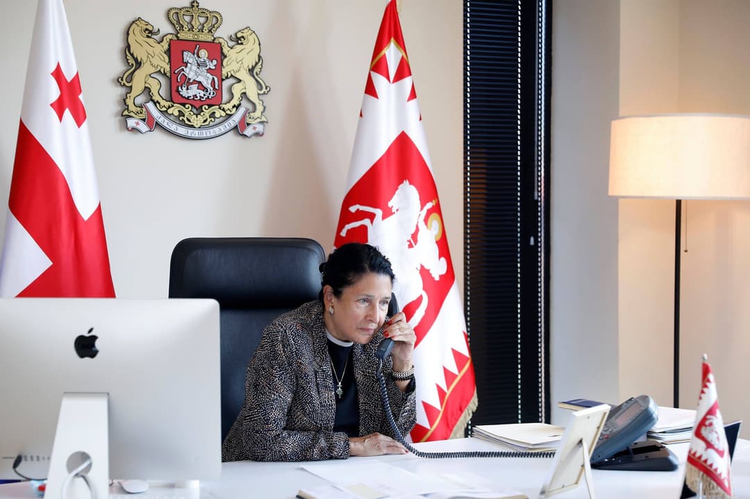 სალომე ზურაბიშვილმა შვეიცარიის პრეზიდენტს ზაზა გახელაძის გათავისუფლებაში შეტანილი წვლილისათვის მადლობა გადაუხადა