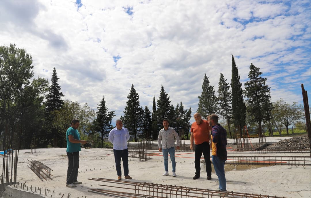 თერჯოლის მუნიციპალიტეტის მერმა #3 საბავშვო ბაღის სამშენებლო სამუშაოები დაათვალიერა