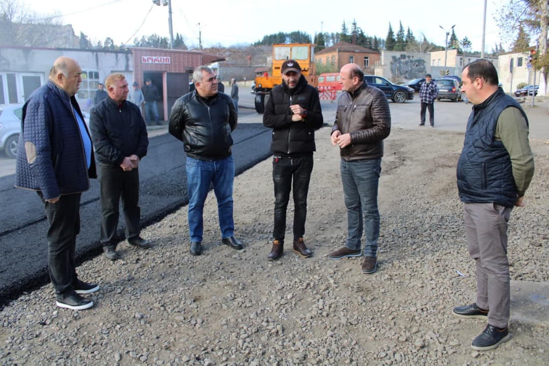 თერჯოლის მუნიციპალიტეტში საგზაო ინფრასტრუქტურის მოწესრიგება გრძელდება