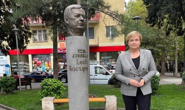 ანა ფოტიგა – მოხარული ვარ თბილისში ყოფნით, რუსული აგრესიის დამარცხების გზების განსახილველად