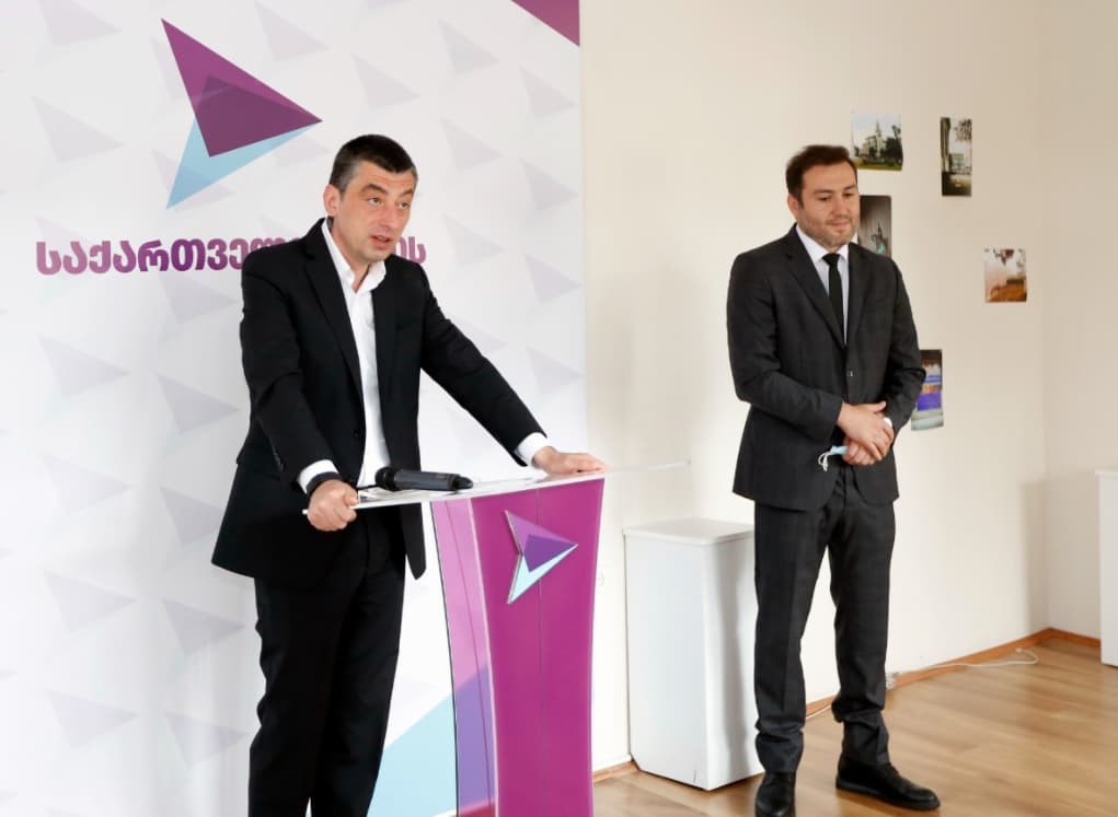 გიორგი გახარიამ თელავის მერობის, ასევე, თელავის, ახმეტის და ლაგოდეხის მაჟორიტარობის კანდიდატები წარადგინა