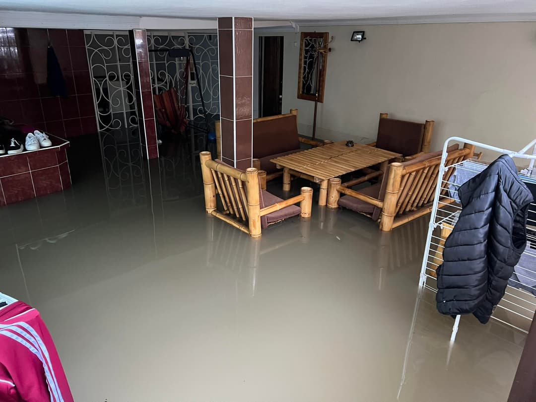 ქუთაისში ძლიერმა წვიმამ პრობლემები შექმნა