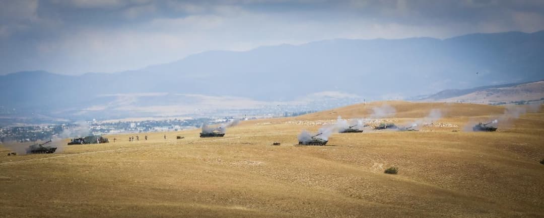 მე-4 ქვეითი ბრიგადის სამხედროებმა ვაზიანში კომბინირებული წვრთნა ჩაატარეს