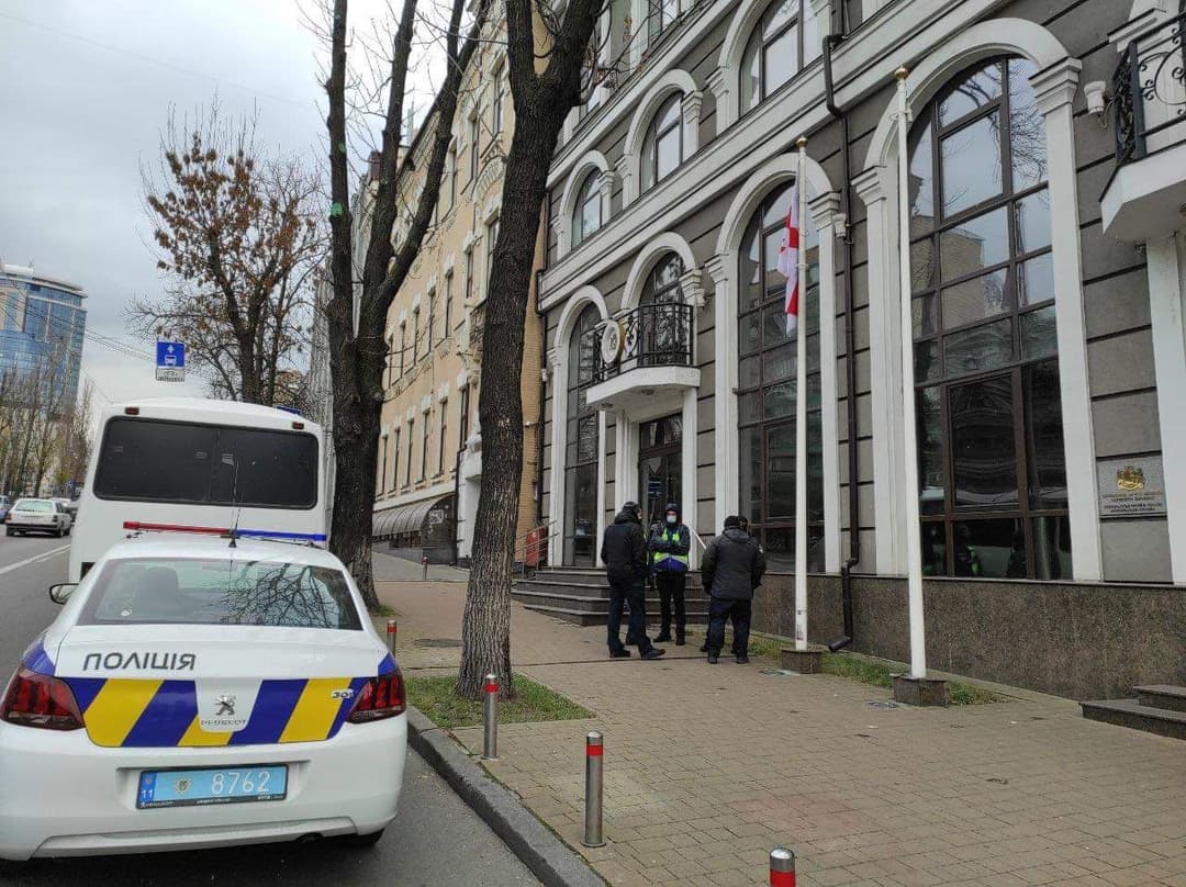 მიხეილ სააკაშვილის მხარდამჭერებმა კიევში შეკრება ვერ მოახერხეს