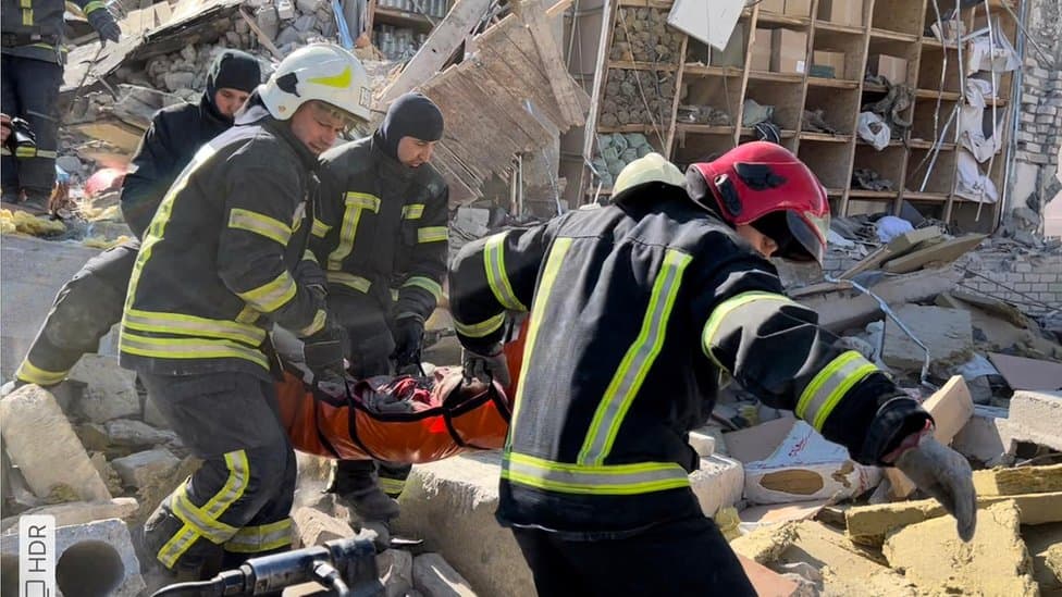 At least three killed as Russians hit apartment building in Ukraine’s city of Mykolaiv