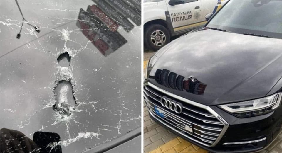 კიევის ოლქში უკრაინის პრეზიდენტის პირველი თანაშემწის ავტომობილს ცეცხლი გაუხსნეს