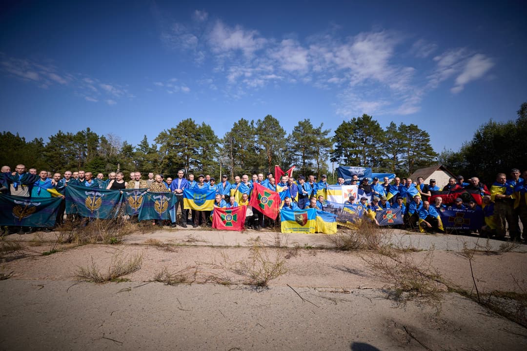 უკრაინამ რუსული ტყვეობიდან კიდევ 103 ჯარისკაცი დააბრუნა