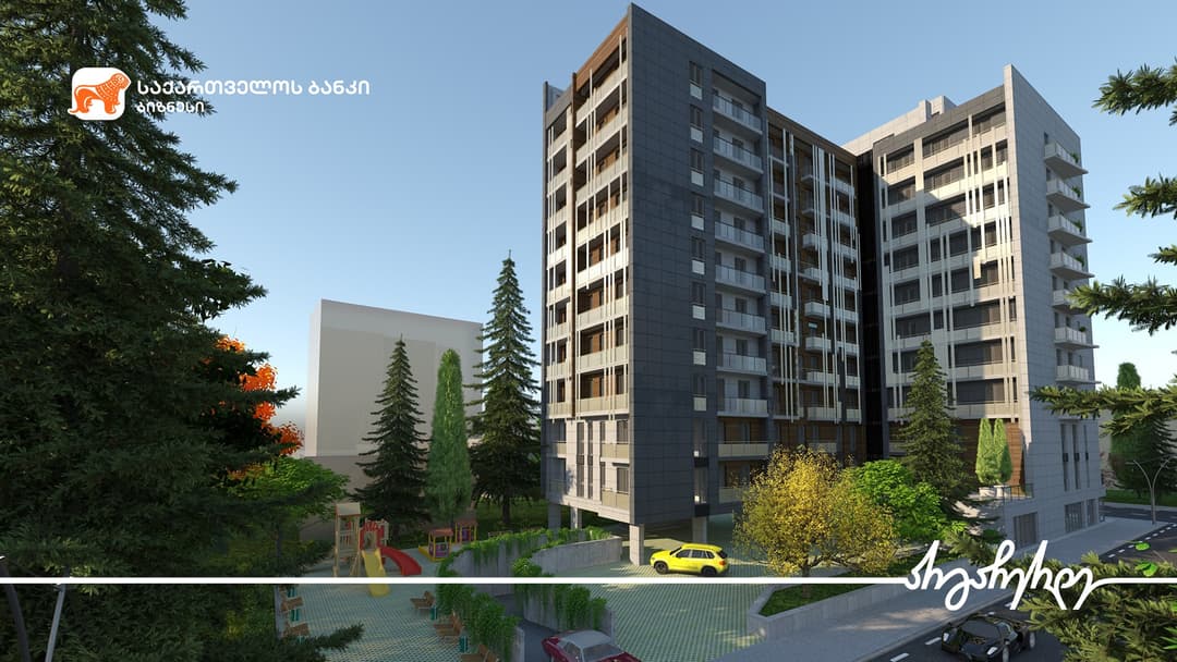 “საქართველოს ბანკის” მხარდაჭერით კომპანია “ტიფლისი“ ორთაჭალაში 12-სართულიან საცხოვრებელ კომპლექსს აშენებს