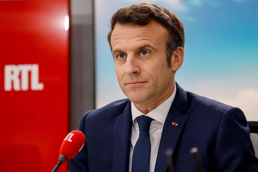 Macron “careful” to use term genocide for Russian actions in Ukraine