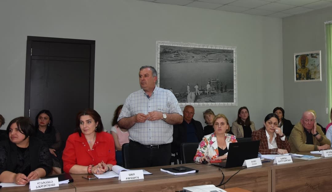 წყალტუბოს მუნიციპალიტეტის მერმა საკრებულოს სხდომაზე პირველ კვარტალში გაწეული საქმიანობის ანგარიში წარადგინა