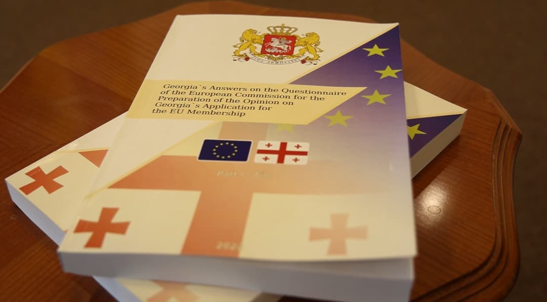 საქართველო ევროკომისიას კითხვარის მეორე ნაწილს 10 მაისისთვის გადასცემს