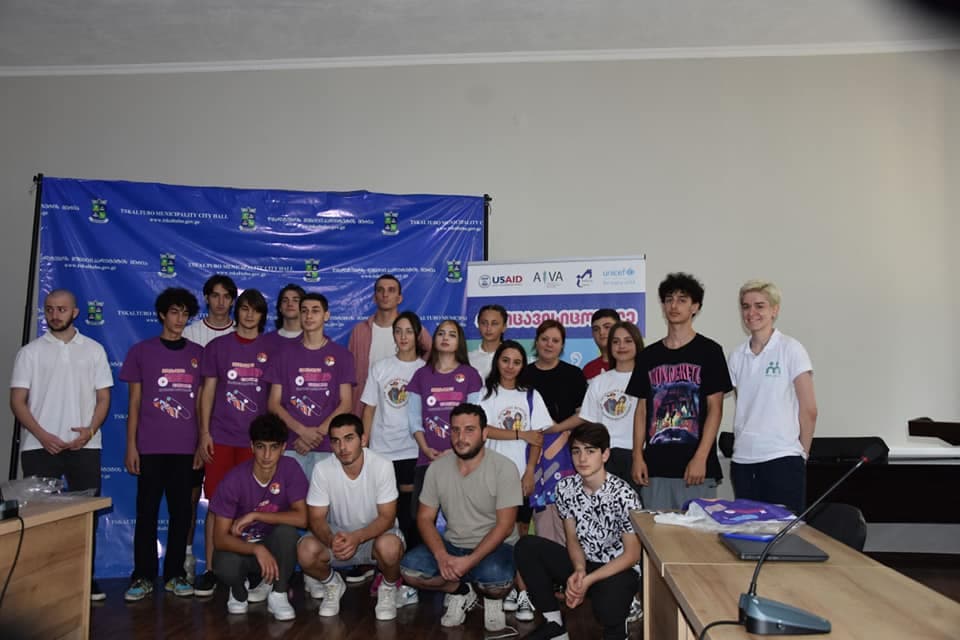 წყალტუბოში მოხალისეობრივ-საგანმანათლებლო პროექტის ფარგლებში მორიგი საინფორმაციო შეხვედრა გაიმართა