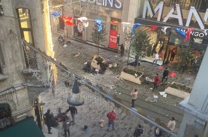 სტამბოლის ცენტრში აფეთქება მოხდა, არიან დაღუპულები და დაჭრილები