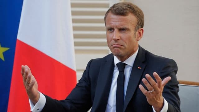 ევროკავშირის დიპლომატებმა რუსეთისთვის გარანტიების მიცემის შესახებ მაკრონის განცხადების გამო დემარში მოაწყვეს
