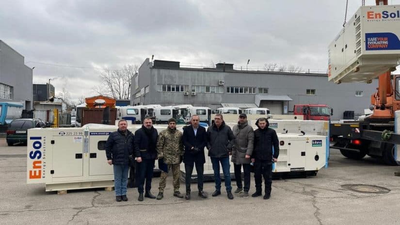 25 generators bought by Georgia in Ukraine