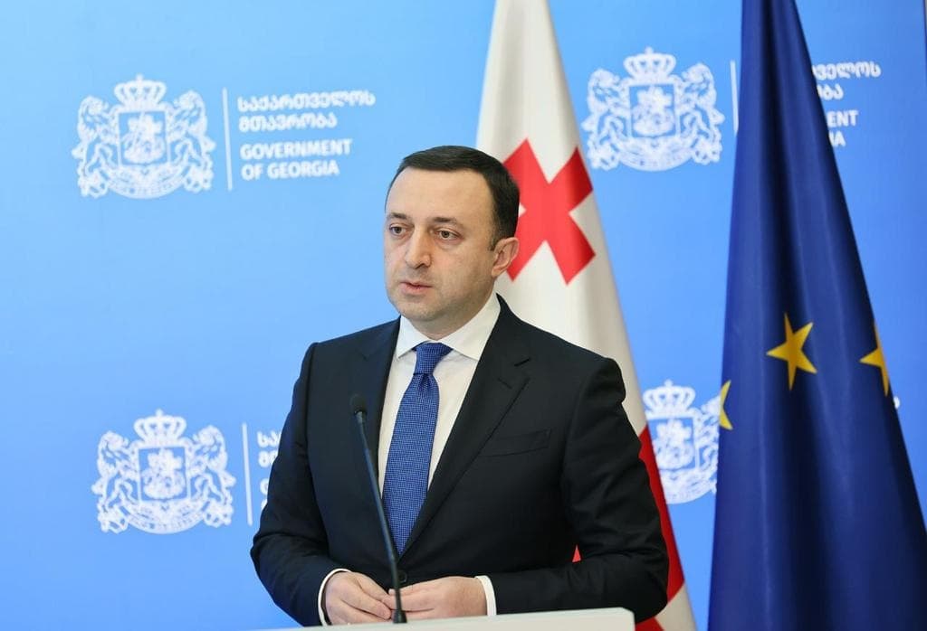 ირაკლი ღარიბაშვილი სამუშაო ვიზიტით სომხეთის რესპუბლიკაში გაემგზავრა