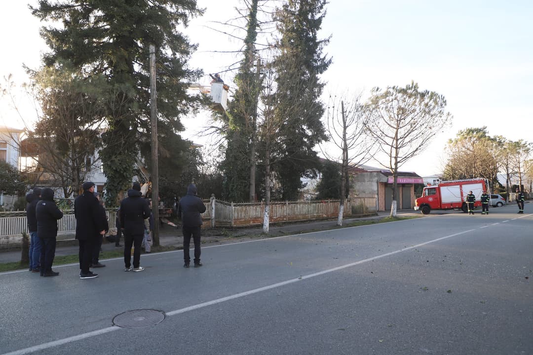 Strong winds damage more than 1,000 buildings in Samegrelo region