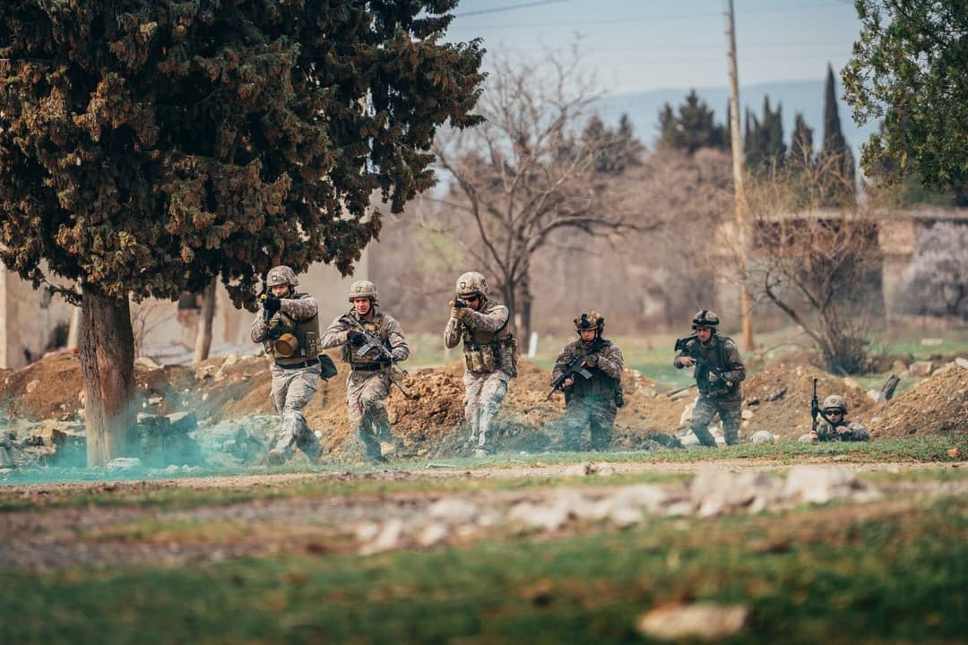 ვაზიანის პოლიგონზე 43-ე ბატალიონის ოცეულის დონის სწავლება დასრულდა