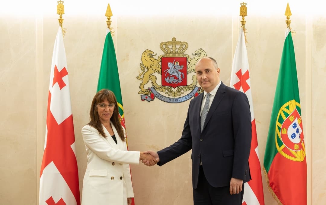 ჯუანშერ ბურჭულაძემ პორტუგალიის თავდაცვის მინისტრს უმასპინძლა