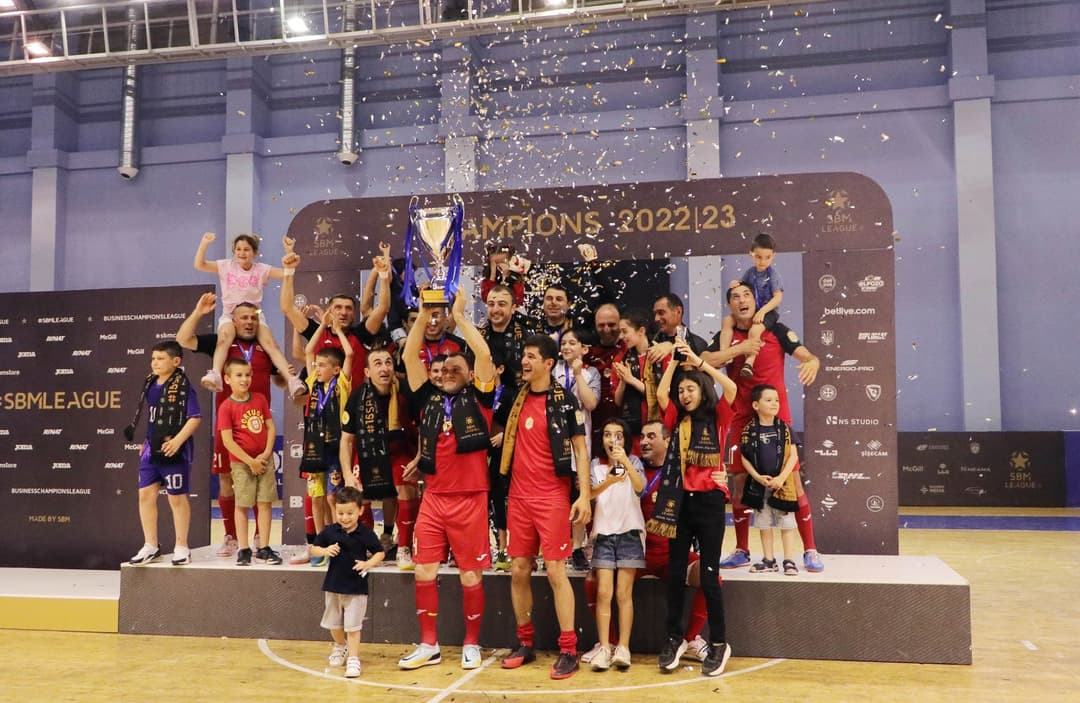 შსს-ს ფეხბურთის გუნდი საქართველოს ბიზნესის ჩემპიონთა სუპერლიგის გამარჯვებული გახდა