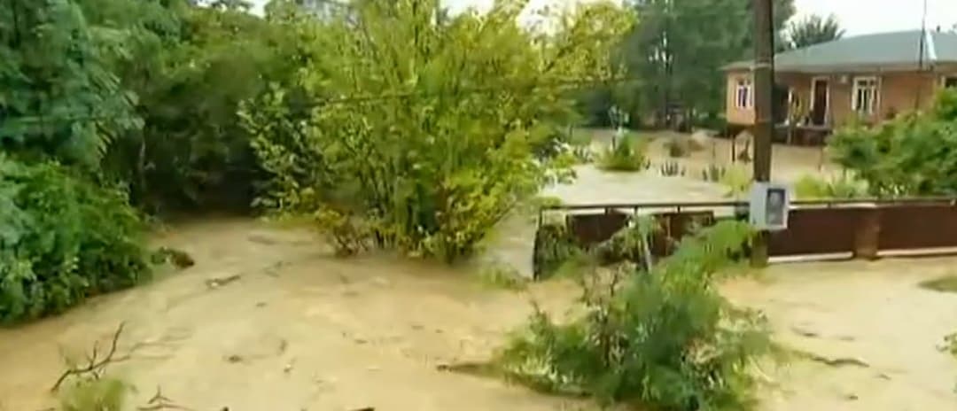Heavy rains, flood hit western Samegrelo region